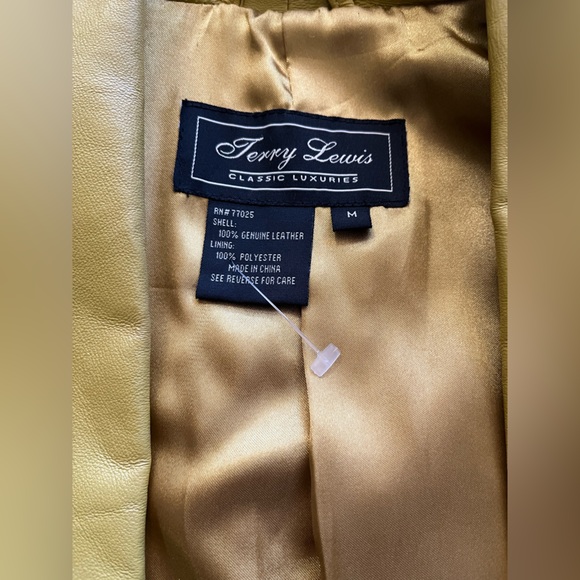 Jerry Lewis Mustard Ruffle Blazer - Picture 7 of 7